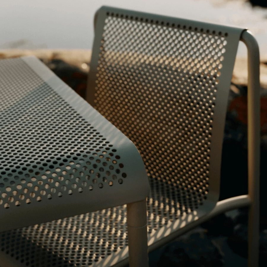 Dapple Dining Table 80 x 80 Tea Green