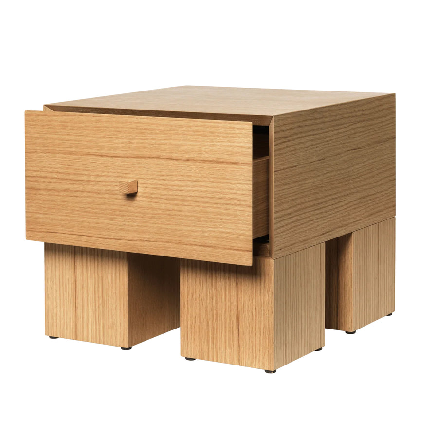 Kuben Bedside Table - 1x1
