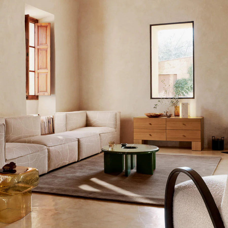 Kuben Drawers 2x2 - Natural Oak Veneer