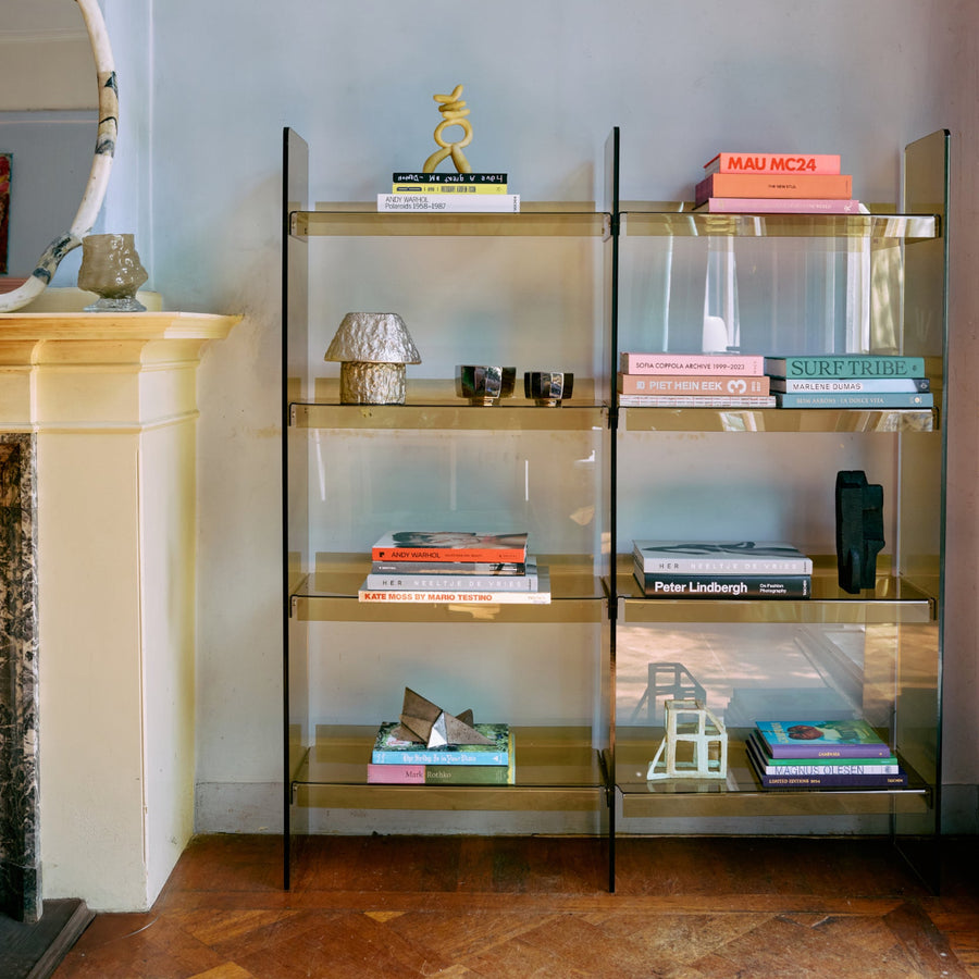 HK Living Acrylic Cabinet 160cm Olive