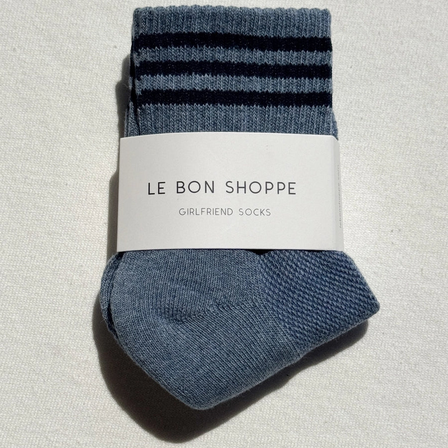 Girlfriend Socks: Indigo