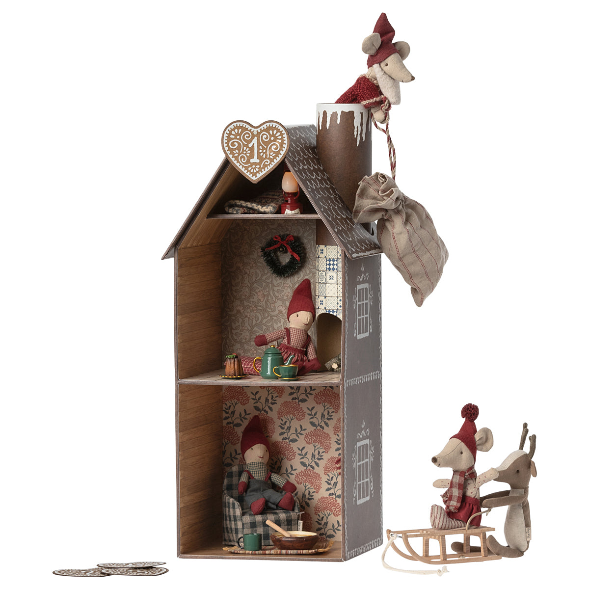 Maileg Gingerbread House Mouse