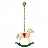 Thumbnail for Maileg Metal Ornament Rocking Horse 14-3512-00