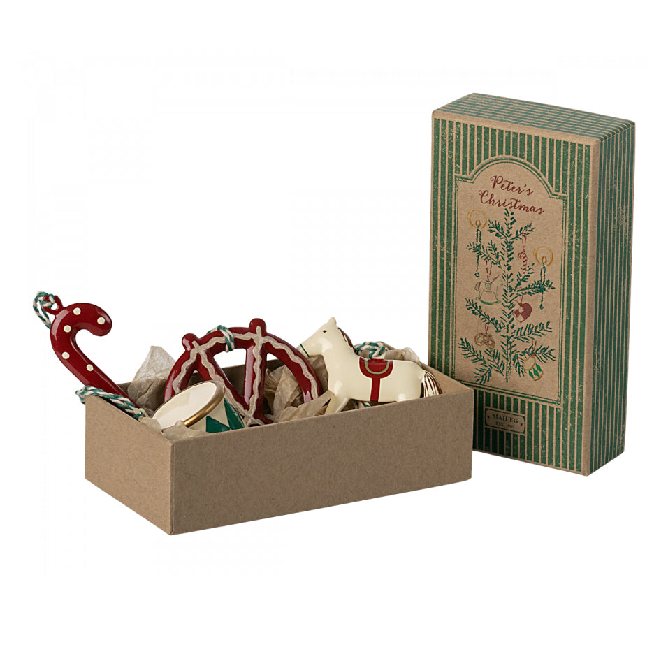 Metal Ornament Set Peter's Christmas 14-3515-00