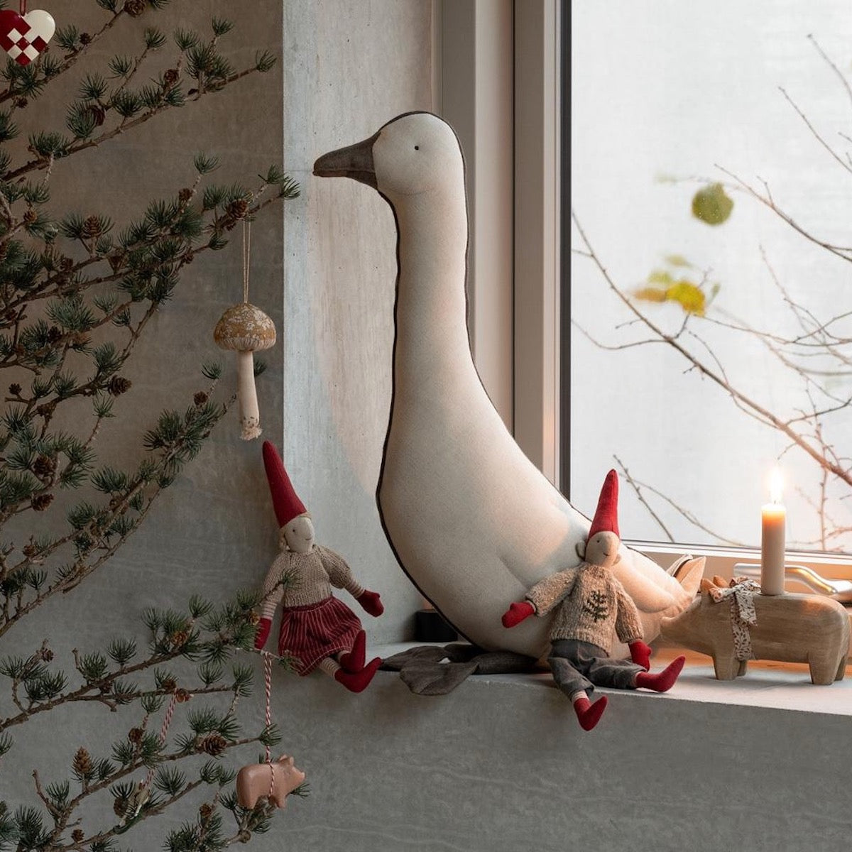 Maileg Goose - Nature 14-4900-00