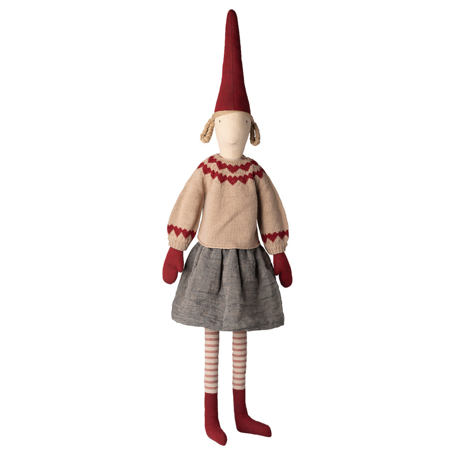 Pixy, Size 6 - Girl - Skirt and Knitted Sweater