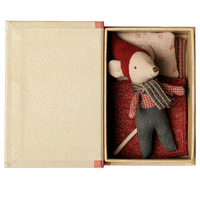 Thumbnail for PRE_ORDER Christmas mouse, Baby in book  *September