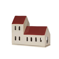 Thumbnail for Broste Copenhagen Bo Candle House - Smoked Paprika, Dolomite Ceramic