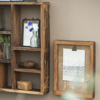 Thumbnail for Wall shelf w/different kinds of rooms UNIQUE can hang horizontal and vertical
