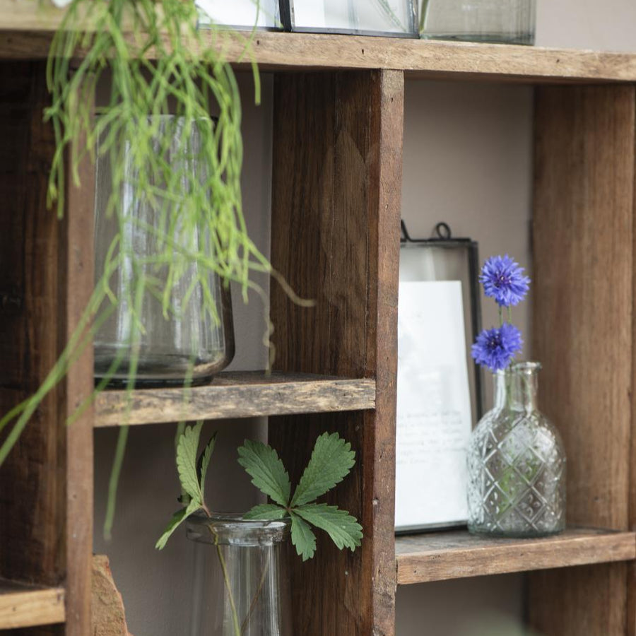 Wall shelf w/different kinds of rooms UNIQUE can hang horizontal and vertical