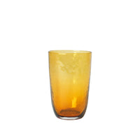Thumbnail for broste-copenhagen-hammered-tall-tumbler-amber