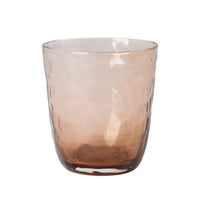 Thumbnail for Broste Copenhagen Hammered 33.5 cl Mouth-blown glass Brown