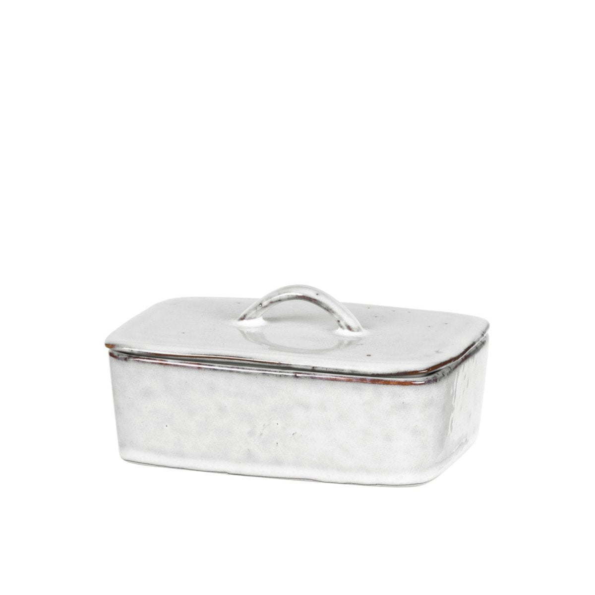 Nordic Sand Butter Dish With Lid
