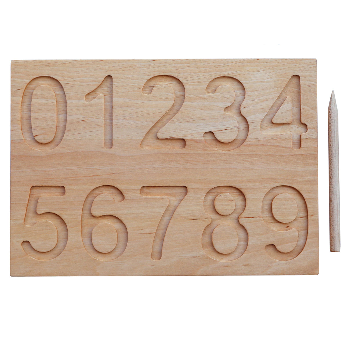 Number Tracking Board: With balls