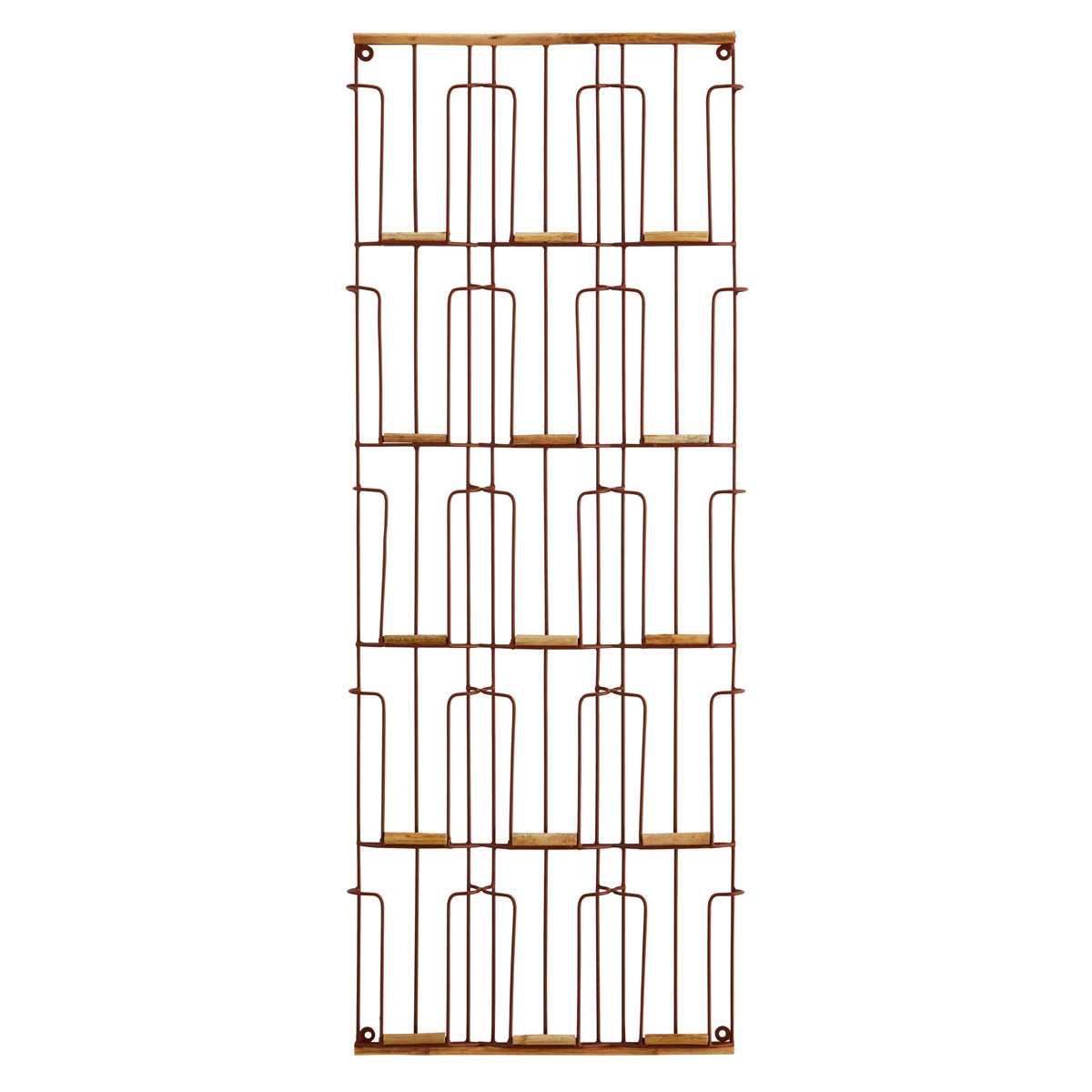 Iron Card Rack W/ Cane