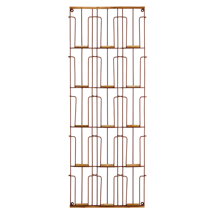 Iron Card Rack W/ Cane