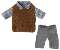 Thumbnail for Shirt, slipover and pants, Teddy dad