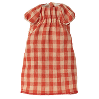 Thumbnail for Maileg Red Check Dress Size 3 16-2300-01
