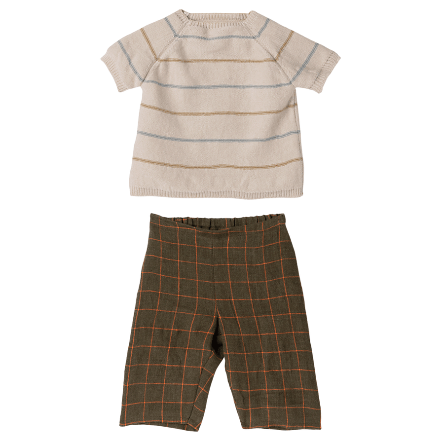 Pants and Knitted Shirt, Size 5