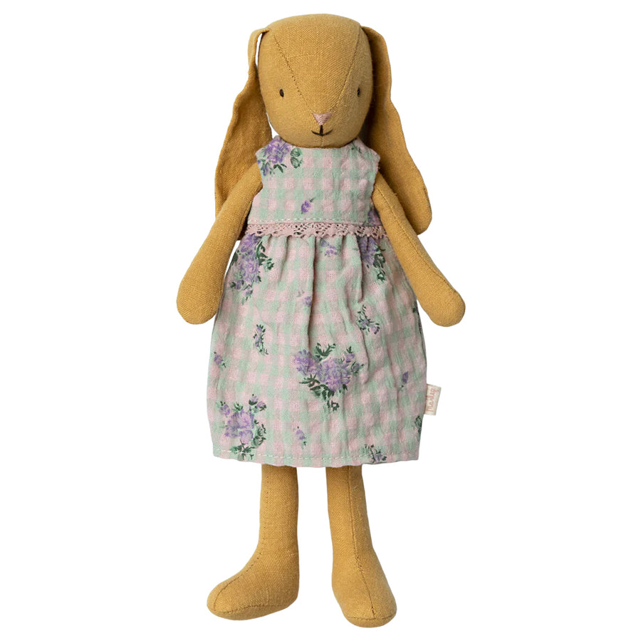 Maileg Bunny size 2, Dusty Yellow - Dress 16-3204-00