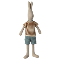Thumbnail for Maileg Rabbit Size 3, Classic - Knitted Shirt and Pants 16-3305-00
