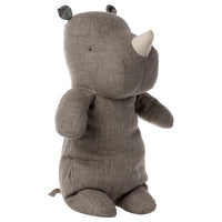 Thumbnail for Maileg Safari Friends, Rhino, Medium - Dark Grey 16-3602-02