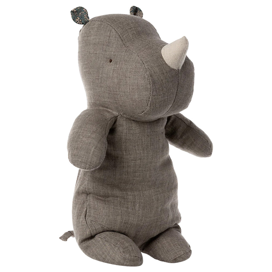 Maileg Safari Friends, Rhino, Medium - Dark Grey 16-3602-02