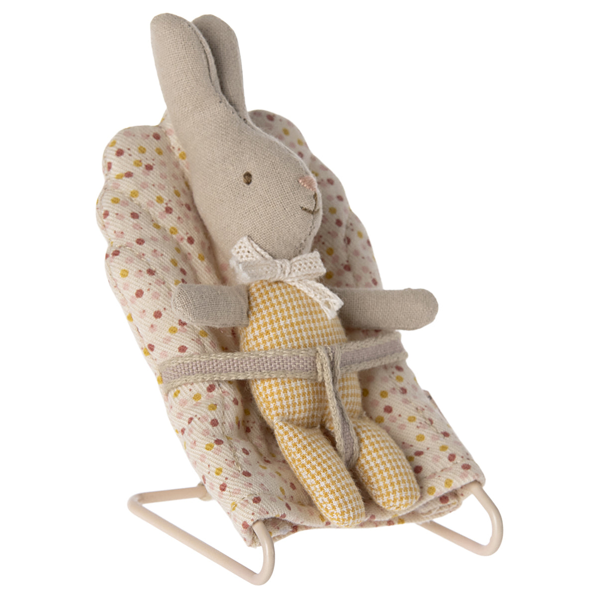 Maileg My Rabbit - Yellow Check 16-4000-01