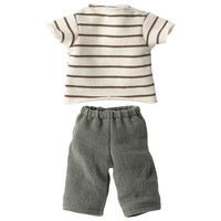 Thumbnail for Maileg Striped Blouse and Pants, Size 2  16-4220-01