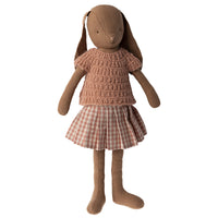 Thumbnail for Maileg Knitted Shirt and Skirt, Size 3 16-4300-01