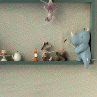 Thumbnail for Maileg Safari Friends Small Rhino - Blue Sand 16-4602-00