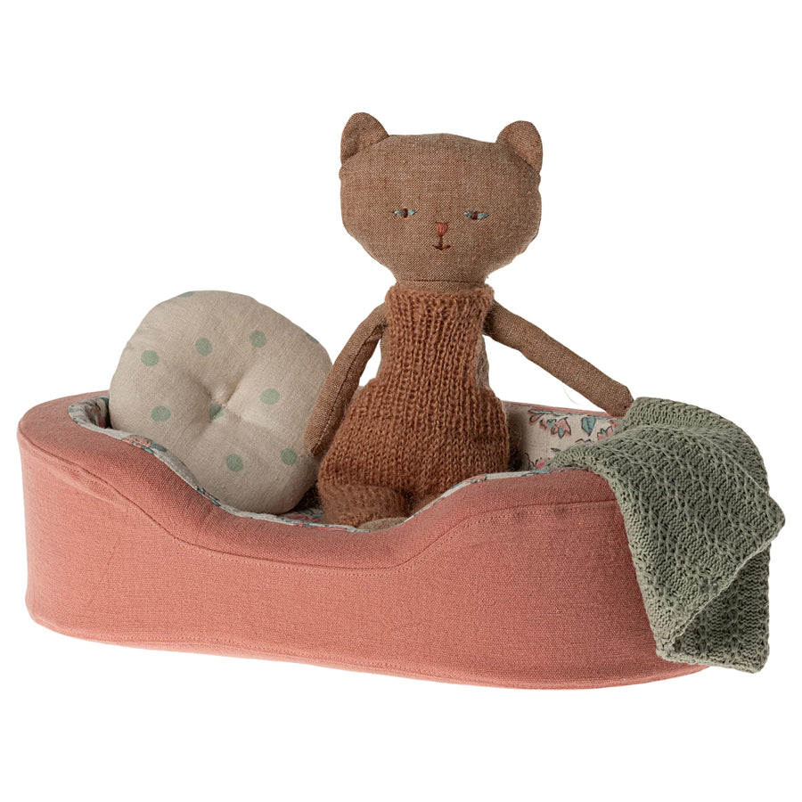 Maileg Cosy Basket - Small Coral