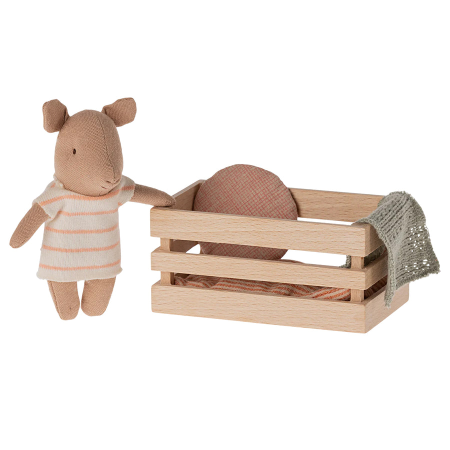 Pig Baby in Box - Girl