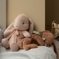 Thumbnail for Sleeping Bunny Plush Soft Brown