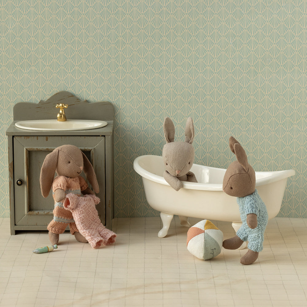 Knitted Suit, Micro - Rose