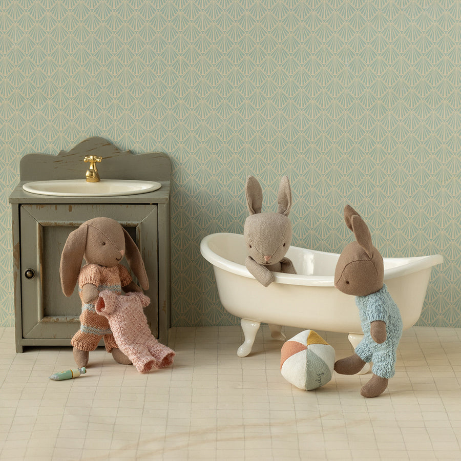 Knitted Suit, Micro - Rose