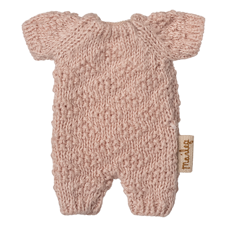 Knitted Suit, Micro - Rose