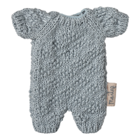 Thumbnail for Knitted Suit, Micro - Blue