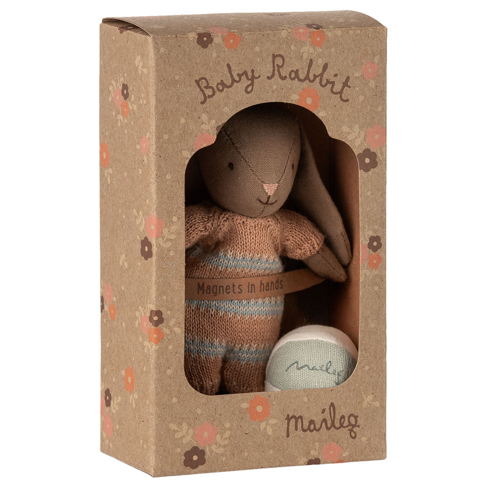 Bunny set, Micro - Brown - Dusty rose