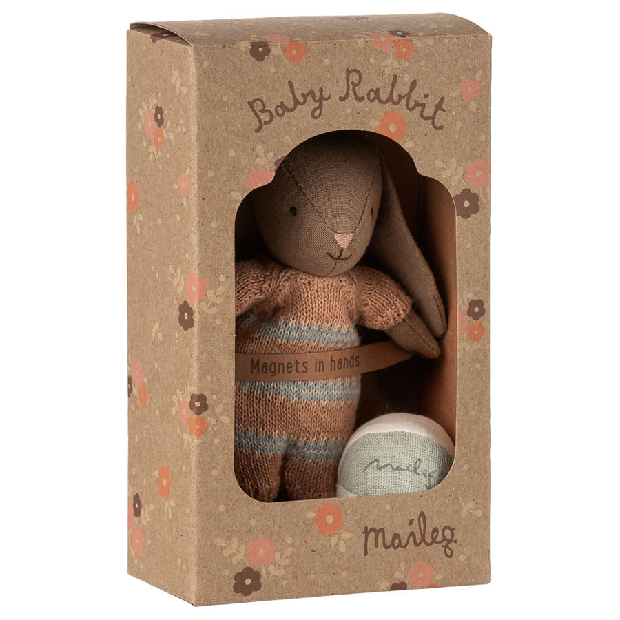Bunny set, Micro - Brown - Dusty rose