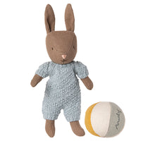 Thumbnail for Maileg Rabbit set, Micro - Brown - Blue
