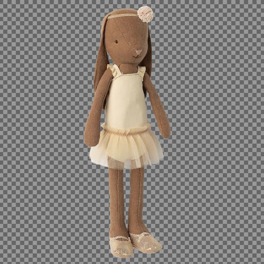 Bunny, Size 2 - Chocolate Brown - Ballet Suit and Skirt Cream