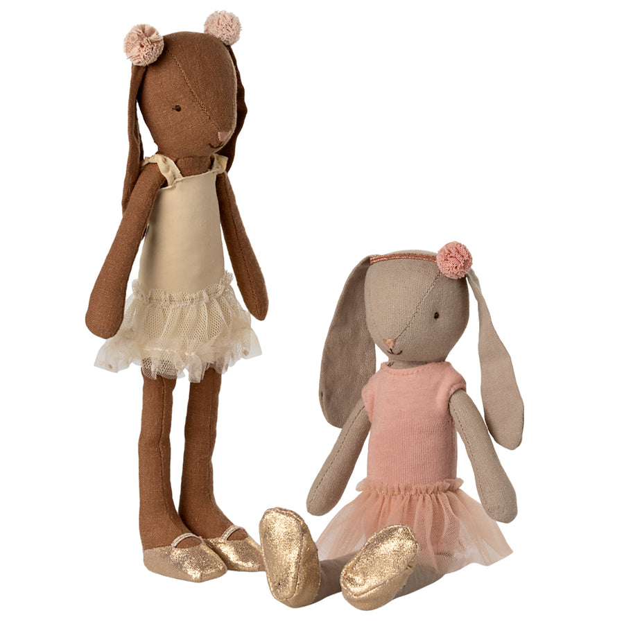 Bunny, Size 2 - Chocolate Brown - Ballet Suit and Skirt Cream