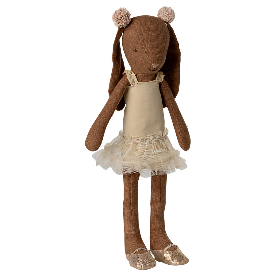 Bunny, Size 2 - Chocolate Brown - Ballet Suit and Skirt Cream