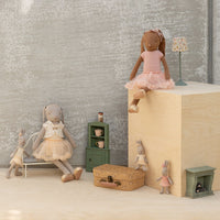 Thumbnail for Bunny, Size 3 - Chocolate Brown - Ballet Suit and Skirt Rose