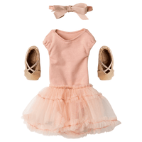 Thumbnail for Ballet Suit and Skirt Rose, Size 3
