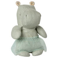 Thumbnail for Safari Friends Small Hippo with Skirt- Mint (PRE ORDER MAY)