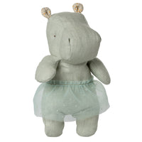 Thumbnail for Safari Friends Small Hippo with Skirt- Mint (PRE ORDER MAY)