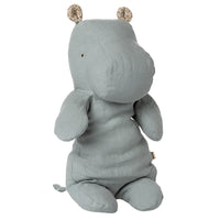 Thumbnail for Safari Friends Hippo Medium Blue Grey (PRE ORDER MAY)