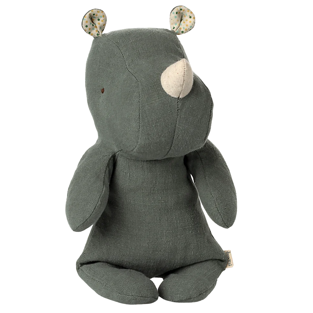 Pre-order Safari Friends Small Rhino - Pine (March)